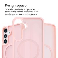 imoshion Cover posteriore Color Guard con MagSafe Samsung Galaxy S25 - Rosa chiaro