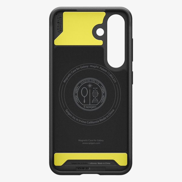 Spigen Cover Rugged Armor con MagSafe Samsung Galaxy S25 - Matte Black
