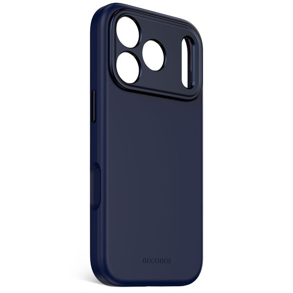 Decoded Cover in Silicone MagSafe Apple iPhone 17 Pro - True Navy