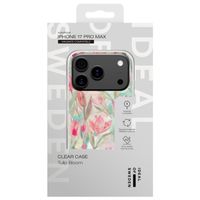 iDeal of Sweden Cover Trasparente con MagSafe Apple iPhone 17 Pro Max - Tulip Bloom