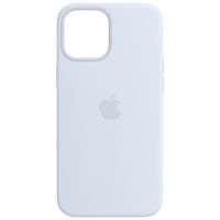 Apple Cover Posteriore in Silicone con MagSafe Apple iPhone 12 Pro Max - Cloud Blue
