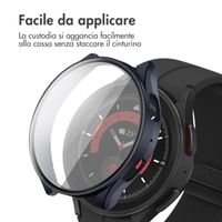 imoshion Cover rigida integrale Samsung Galaxy Watch 5 - 44 mm - Blu scuro