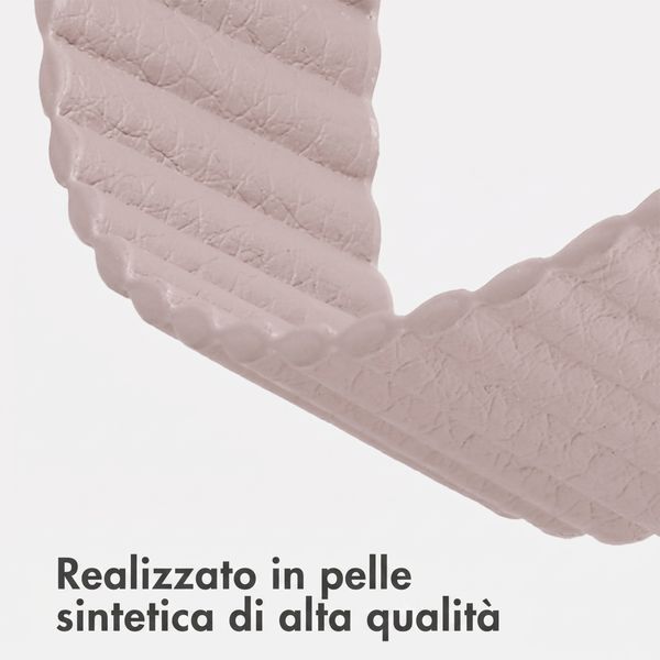 imoshion Cinturino magnetico in pelle sintetica Apple Watch | 38/40/41/42 mm - Beige