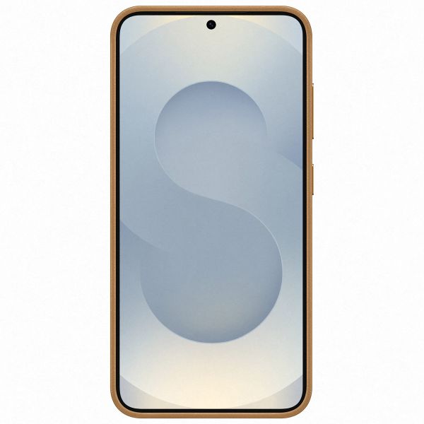 Samsung Cover originale KindSuit in pelle vegana Samsung Galaxy S25 - Oro