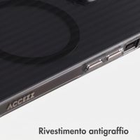 Accezz Cover Lite con MagSafe | Fluted | Apple iPhone 15 - Nero