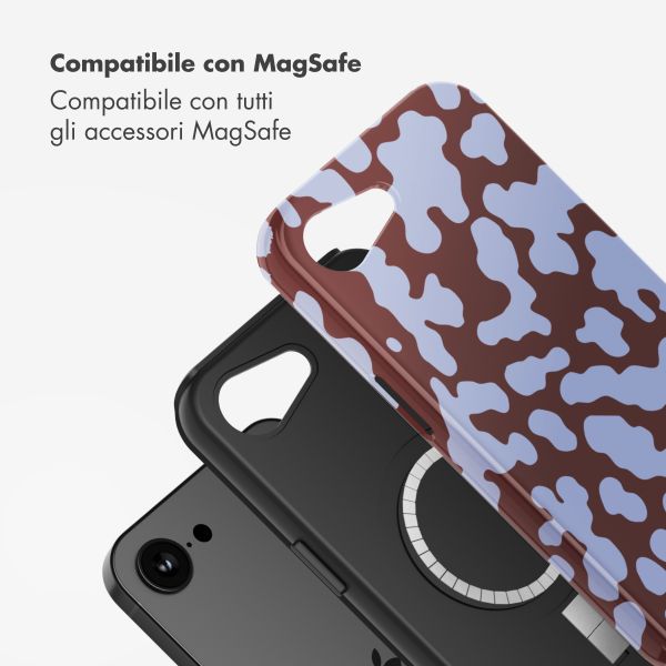 Selencia Cover posteriore Vivid con MagSafe Apple iPhone 17e / 16e - Moo'd Lavender Glow