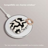 Selencia Cover Vivid  Apple Airpods 3 - Art Wave Black