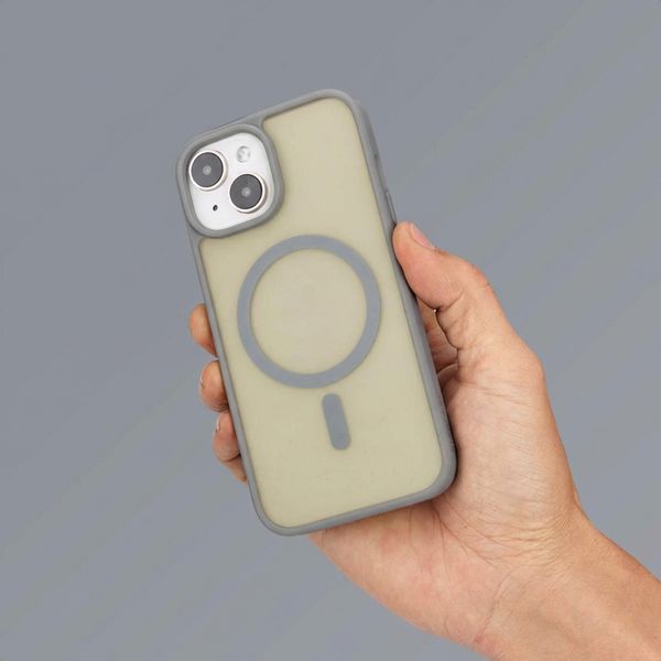 imoshion Cover posteriore Color Guard con MagSafe Apple iPhone 15 - Grigio
