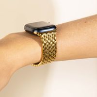 Selencia Cinturino Drago in acciaio Apple Watch | 44/45/46/49 mm - Oro
