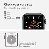 imoshion Milanees magnetisch bandje Apple Watch | 38/40/41/42 mm - Zilver