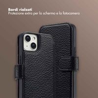 Selencia Cover Riva con MagSafe e cordino Apple iPhone 14 / 13 - Nero