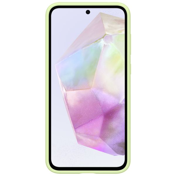Samsung Cover Originale con Porta Carte Samsung Galaxy A35 - Lime