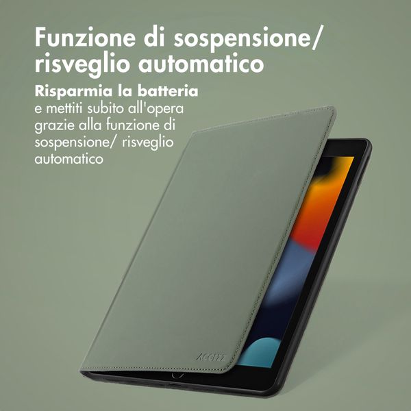 Accezz Cover Tablet Classica Apple iPad 6 (2018) 9.7 pollici / iPad 5 (2017) 9.7 pollici / Air 2 (2014)/Air 1 (2013) - Verde