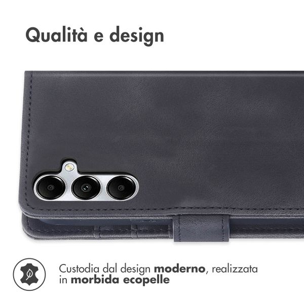 imoshion Cover a libro con Cordino Samsung Galaxy A15 (5G/4G) - Nero