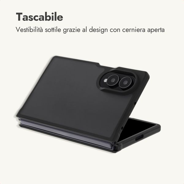 imoshion Cover posteriore Color Guard Samsung Galaxy Z Fold 8 - Nero