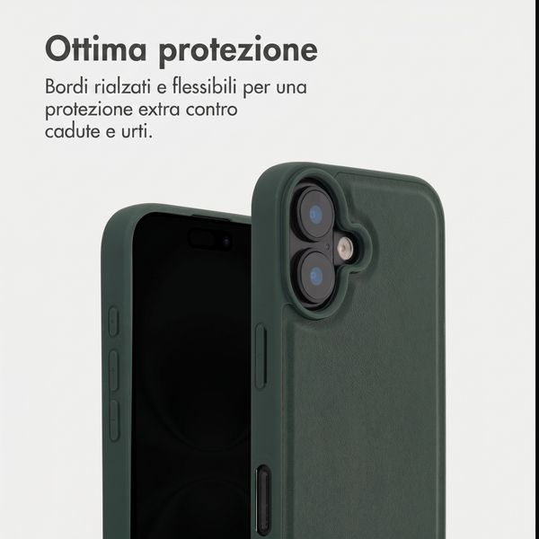 Accezz Backcover Edge con MagSafe Apple iPhone 16 - Verde