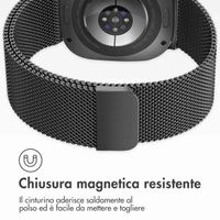 imoshion Cinturino milanese magnetico Samsung Galaxy Watch Ultra (2024/2025) - Nero