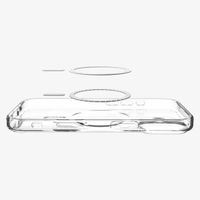 Spigen Cover Posteriore Ultra Ibrida con MagSafe Apple iPhone 17 - Clear Gold
