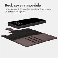 imoshion Cover a libro di lusso 2-in-1 rimovibile Samsung Galaxy A27 (5G) - Marrone