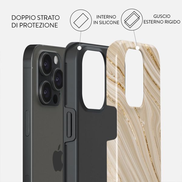 Burga Cover Posteriore Resistente Apple iPhone 15 Pro - Full Glam