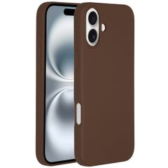 Accezz Cover in silicone liquido con MagSafe Apple iPhone 16 Plus - New Tea Brown