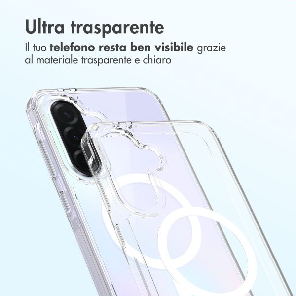 Accezz Cover posteriore Xtreme Impact con MagSafe Samsung Galaxy A36 - Trasparente