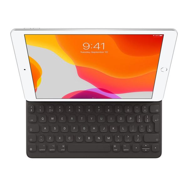 Apple Smart Folio Keyboard Apple iPad 9 (2021) 10.2 / iPad 8 (2020) 10.2 / iPad 7 (2019) 10.2 / Air 3 (2019) / Pro 10.5 (2017) - QWERTZ / DE - Nero