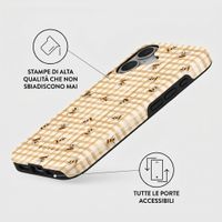 Burga Cover Posteriore Resistente con MagSafe Apple iPhone 16 - Honeycomb