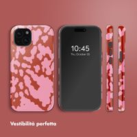 Selencia Cover posteriore Vivid con MagSafe Apple iPhone 15 - Moo’d Blush Pink
