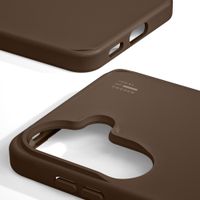 iDeal of Sweden Cover in silicone con MagSafe Samsung Galaxy A37 (5G) - Mocha Mousse