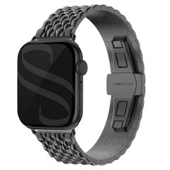 Selencia Cinturino Drago in acciaio Apple Watch | 44/45/46/49 mm - Nero