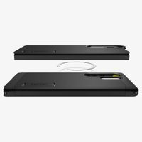 Spigen Cover Posteriore Corazzata Tough con MagSafe Samsung Galaxy S25 Ultra - Nero