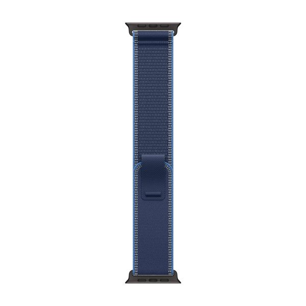 Apple Cinturino Trail Loop Apple Watch | 44/45/46/49 mm - Taglia S/M - Blue / Bright Blue Black Titanium