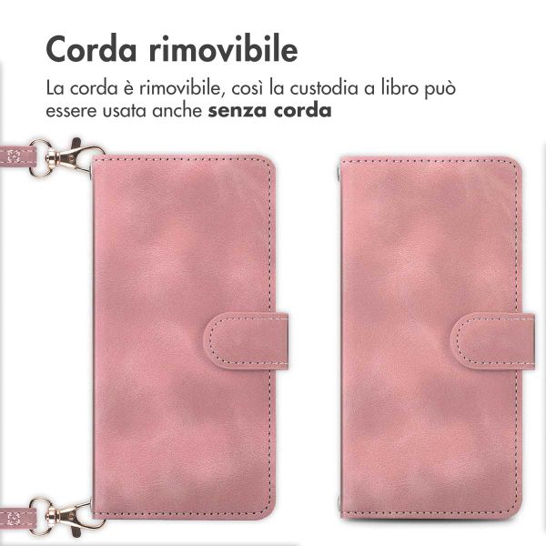 imoshion Cover a libro con Cordino Apple iPhone 11 - Rosa