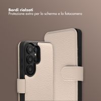 Selencia Cover Riva con MagSafe e cordino Samsung Galaxy S26 Ultra - Beige