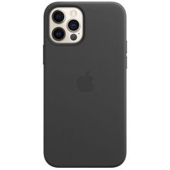 Apple Cover in Pelle MagSafe  iPhone 12 (Pro)  - Nero