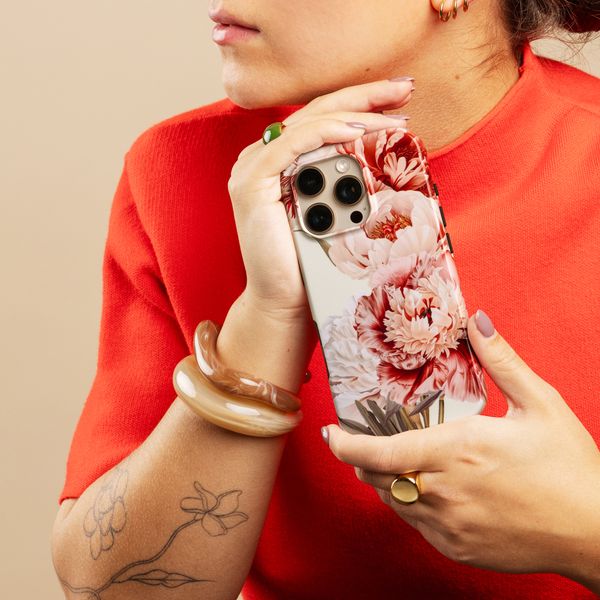 Selencia Cover posteriore Vivid con MagSafe Apple iPhone 17 Pro Max - Vintage Peony