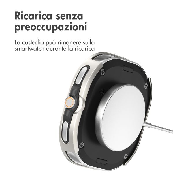 imoshion Cover rigida Bumper Samsung Galaxy Watch 8 Classic (46 mm) - Luce stellare