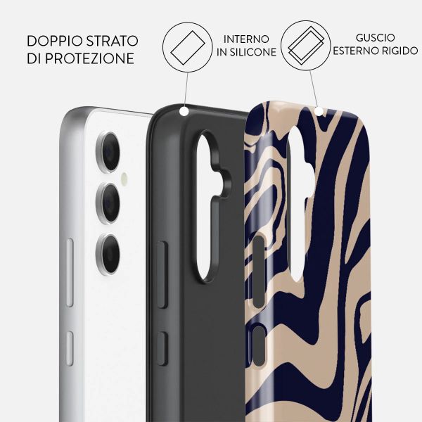 Burga Cover Posteriore Resistente Samsung Galaxy A55 - Vigilant