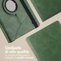 imoshion Cover Girevole a 360° Samsung Galaxy Tab A11 / A9 8.7 pollici - Verde