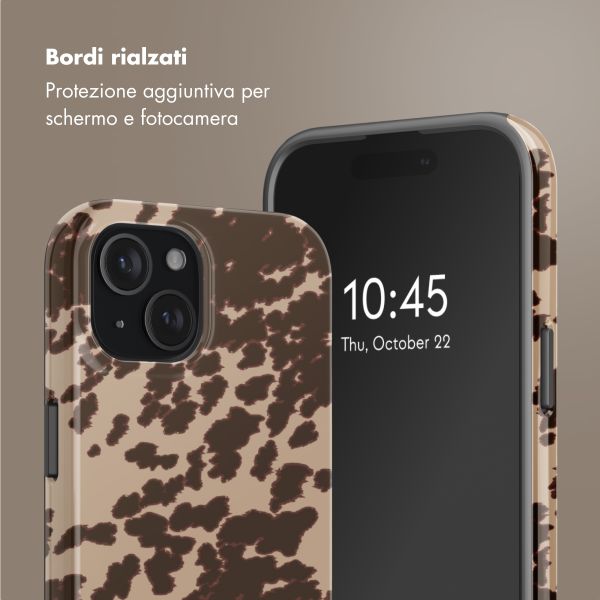 Selencia Cover posteriore Vivid con MagSafe Apple iPhone 15 - Country Moo'd