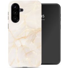 Selencia Cover Posteriore Vivid Samsung Galaxy A57 (5G) - Golden Beige Marble