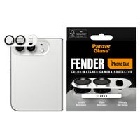 PanzerGlass Fender Protezione fotocamera Apple iPhone Duo - White