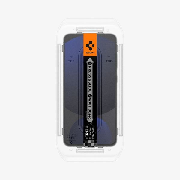 Spigen Vetro temperato GLAStR EZ Fit, confezione da 2 + Applicatore Samsung Galaxy S24 FE / A37 / A56