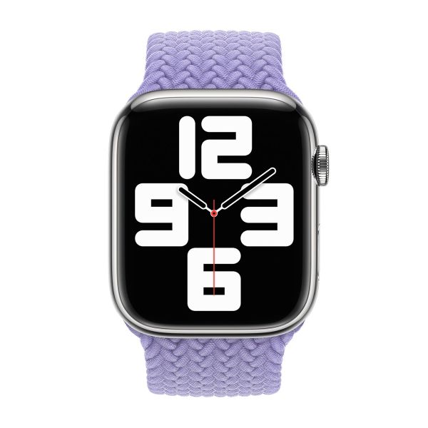 Apple Cinturino Solo intrecciato Apple Watch | 44/45/46/49 mm - Taglia 5 - Lavender