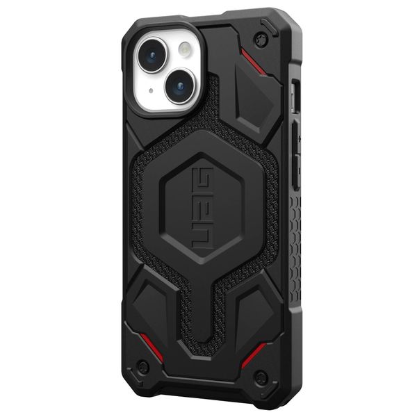 UAG Cover Posteriore Monarch Pro Apple iPhone 15 - Kevlar Black