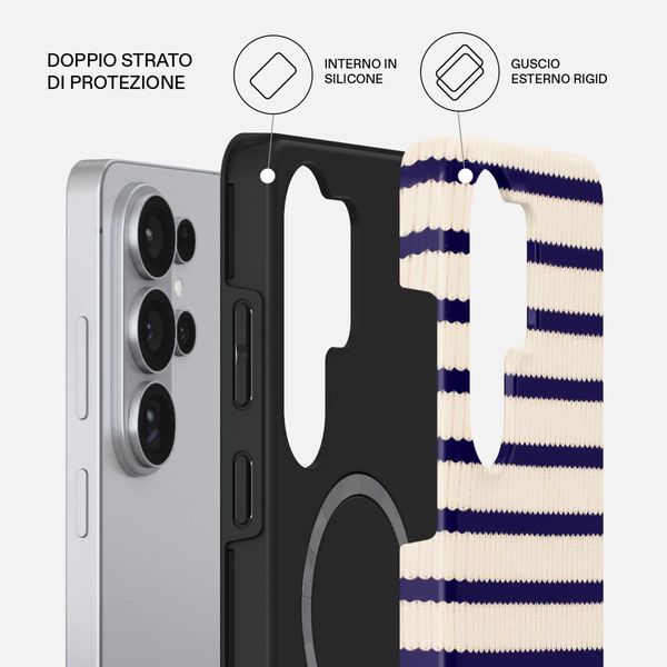 Burga Cover Posteriore Resistente con MagSafe Samsung Galaxy S26 Ultra - Old Money