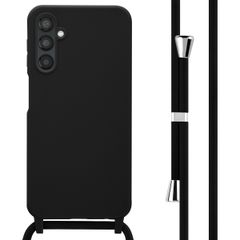 imoshion Cover in Silicone con Cordino Samsung Galaxy A25 (5G) - Nero