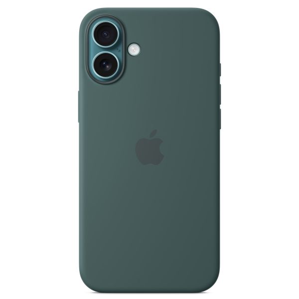 Apple Cover Posteriore in Silicone con MagSafe Apple iPhone 16 Plus - Lake Green