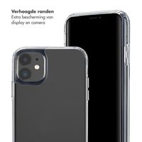 Selencia Cover trasparente con ganci + laccetto da polso Lova Apple iPhone 11 - Leopard